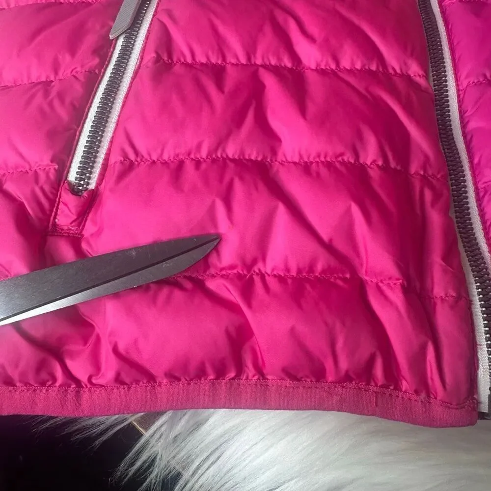 Hanna Andersson Pink Down Puffer Vest Size 14-16